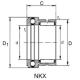 Neddles roller bearings - NKX20 - SYI