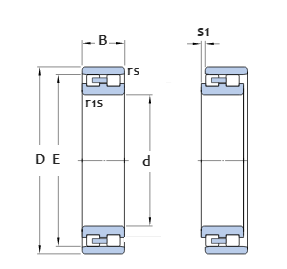 Double row cyndrical roller bearing - NN3010-KTNSP - SKF